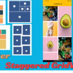 Flutter Staggered GridView