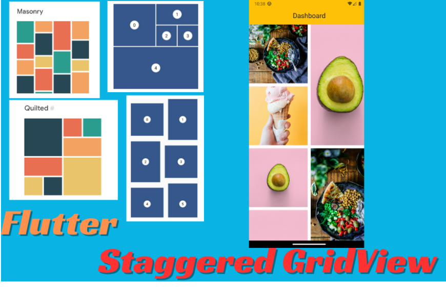 Flutter Staggered GridView