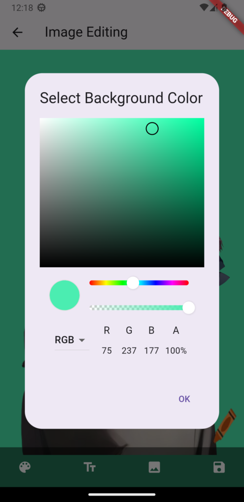 Image Editing in Flutter