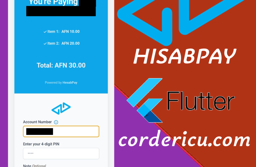 HesabPay Payment Gateway Integration in Flutter