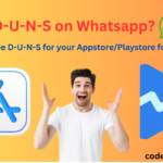DUNS or D-U-N-S for your Appstore/Playstore account?