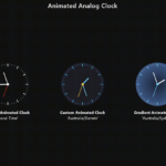 Flutter Animated Analog Clock