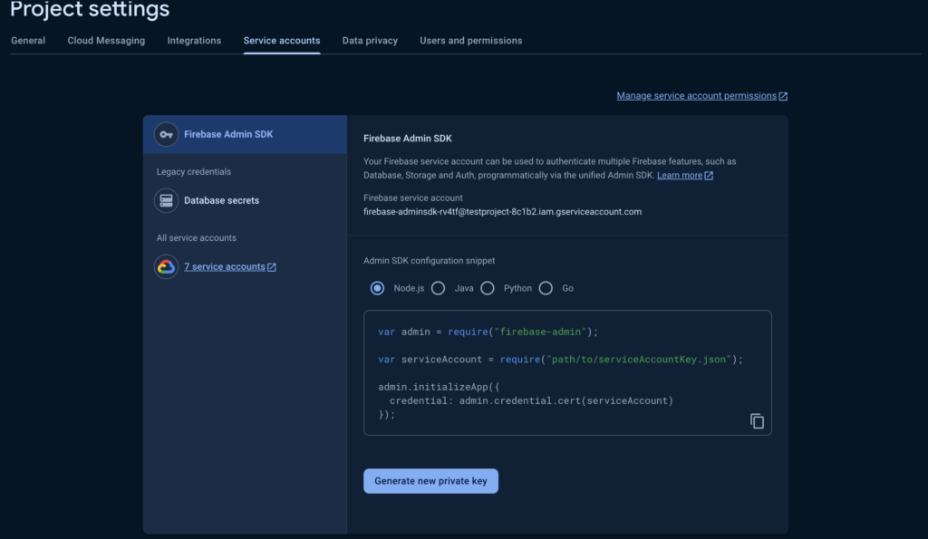 Firebase Cloud Messaging API V1 tutorial