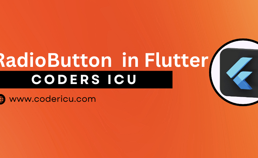 RadioButton In Flutter