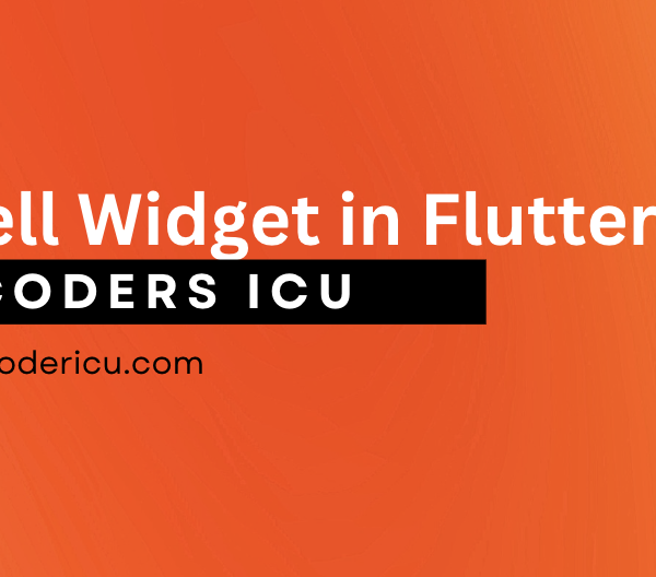 InkWell Widget in Flutter