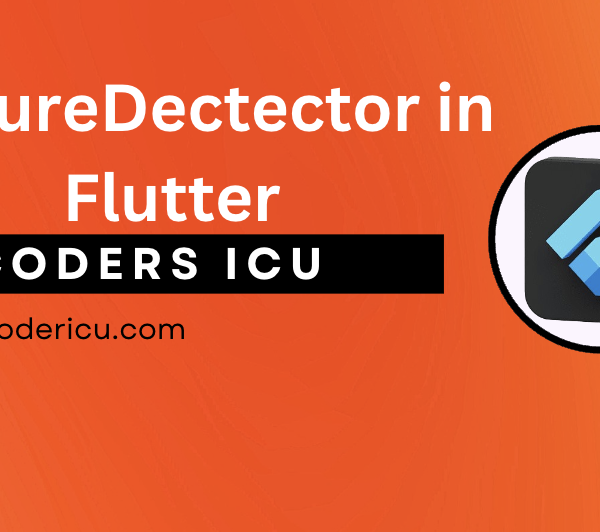 GestureDectector in Flutter