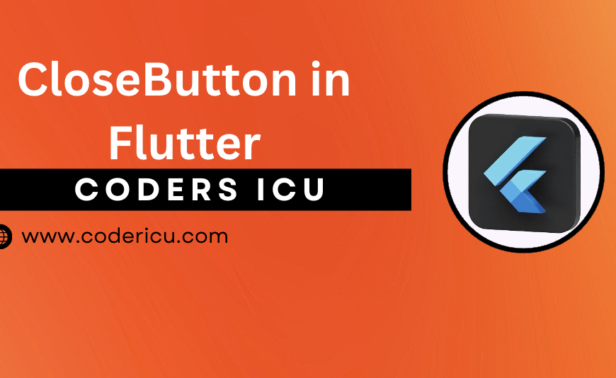 CloseButton in Flutter