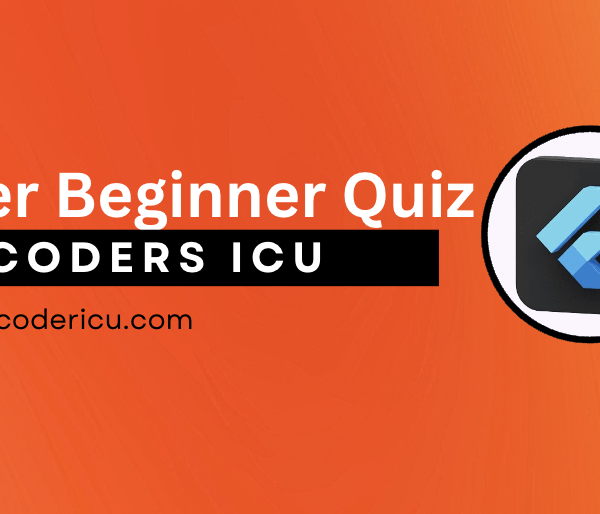 Flutter Beginner Quiz
