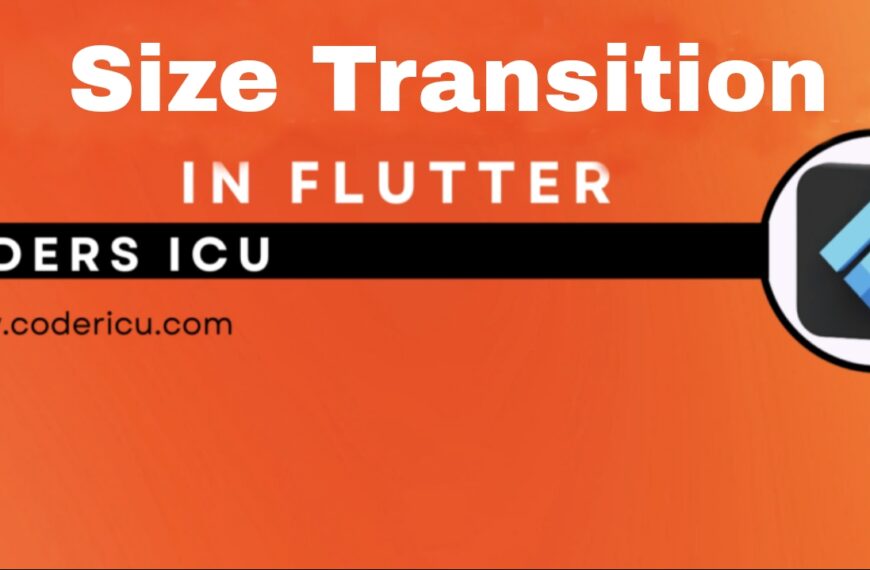 Size Transition in flutter