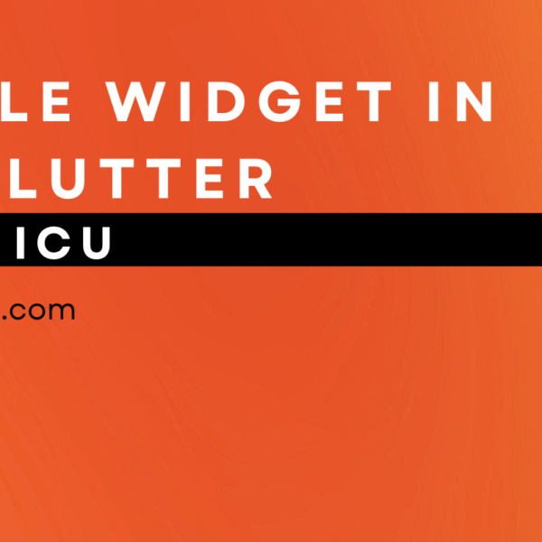 Flexible Widget in Flutter