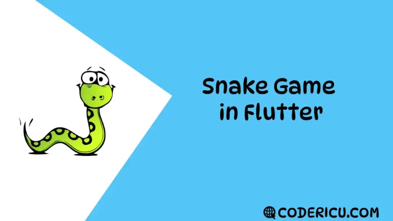 snake game in flutter