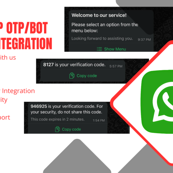 whatsapp otp integration